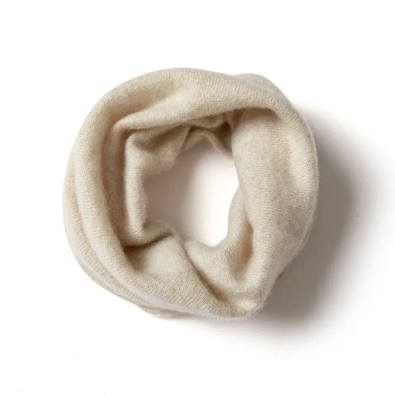 100% pure cashmere Neck Gaiter Warmer Soft Warm Scarf