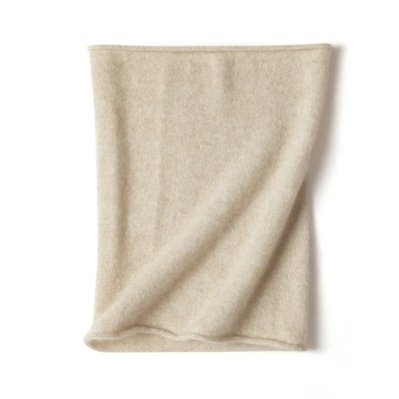 100% pure cashmere Neck Gaiter Warmer Soft Warm Scarf