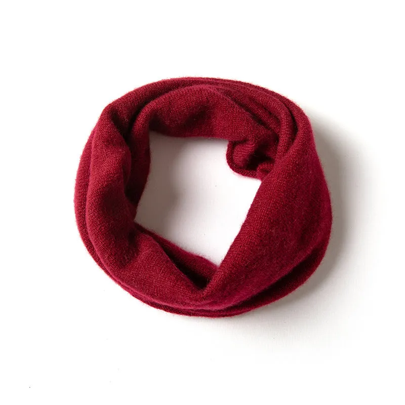 100% pure cashmere Neck Gaiter Warmer Soft Warm Scarf