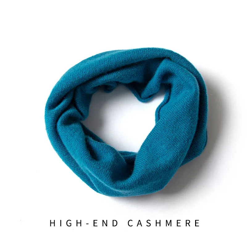 100% pure cashmere Neck Gaiter Warmer Soft Warm Scarf