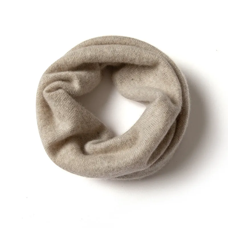 100% pure cashmere Neck Gaiter Warmer Soft Warm Scarf
