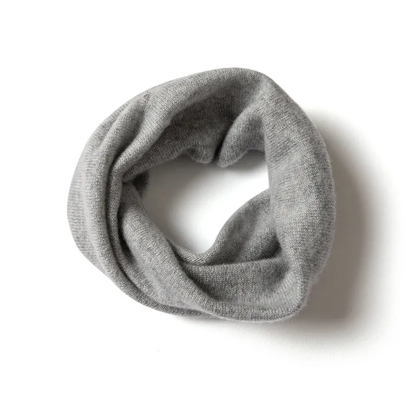 100% pure cashmere Neck Gaiter Warmer Soft Warm Scarf