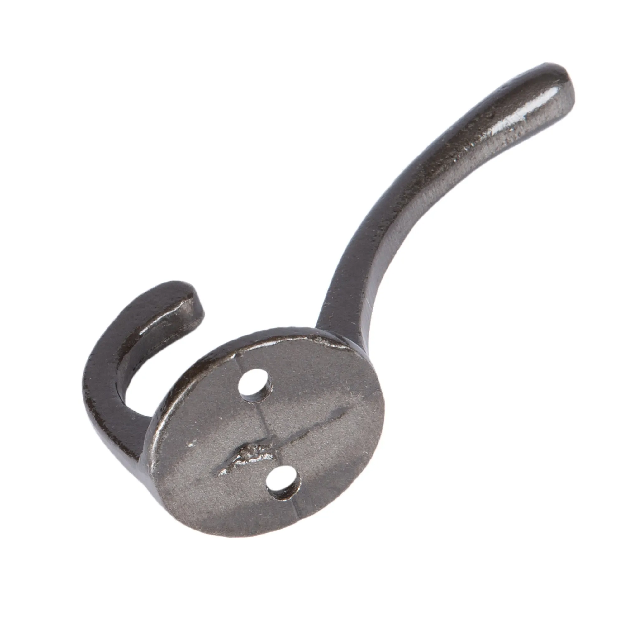 25mm x 80mm Hat & Coat Hook - By Hammer & Tongs