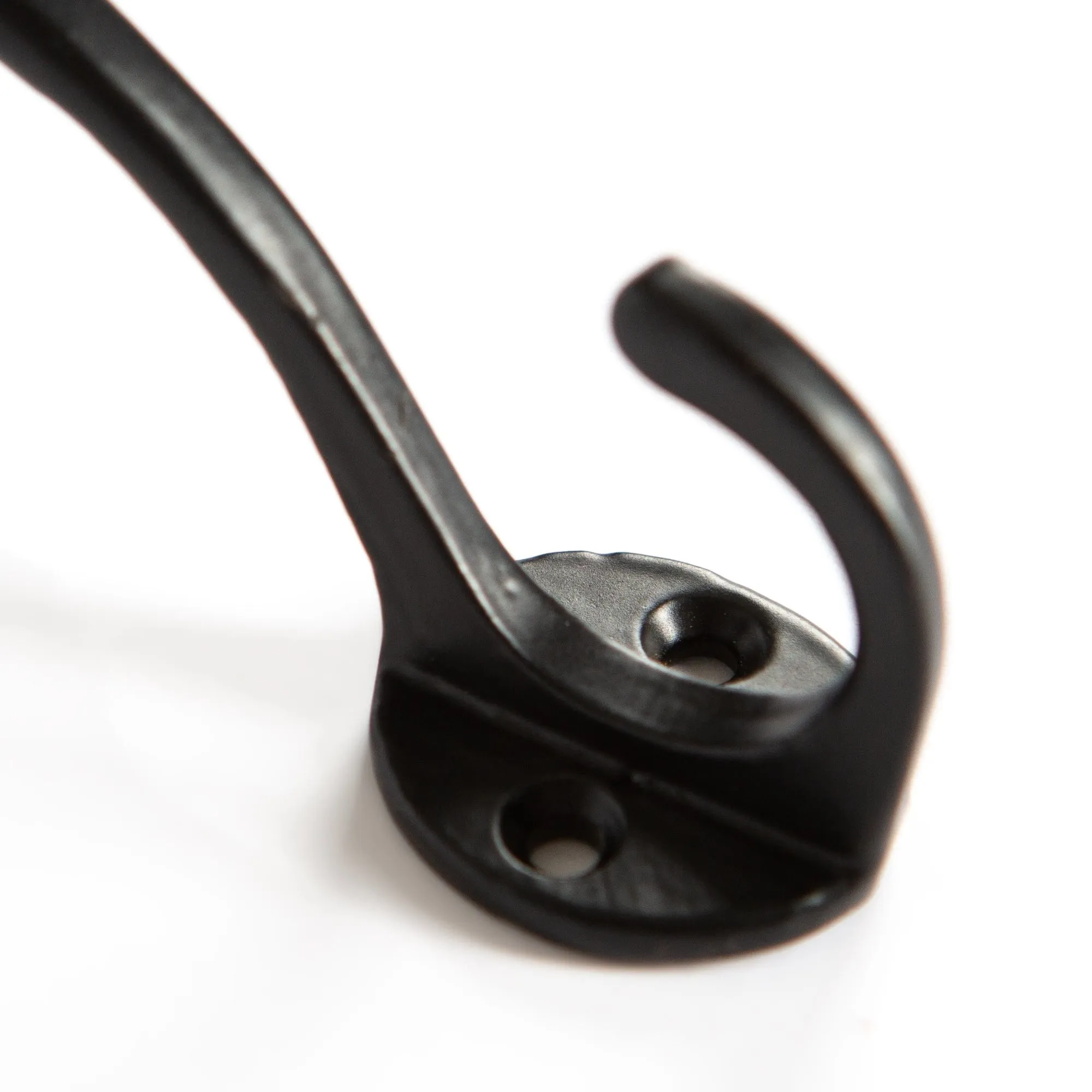 25mm x 80mm Hat & Coat Hook - By Hammer & Tongs