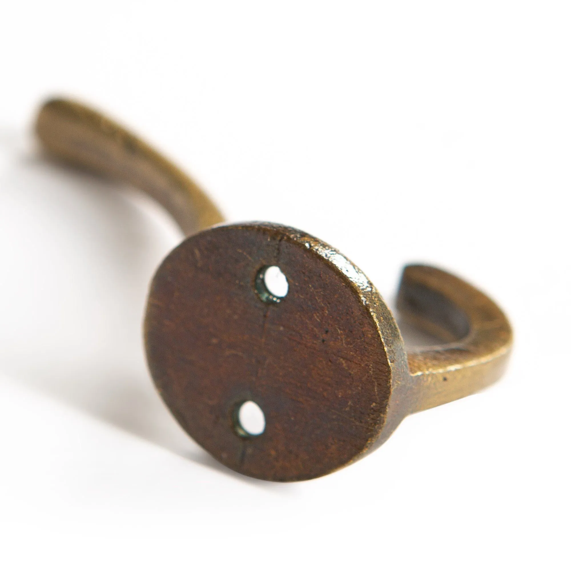 25mm x 80mm Hat & Coat Hook - By Hammer & Tongs