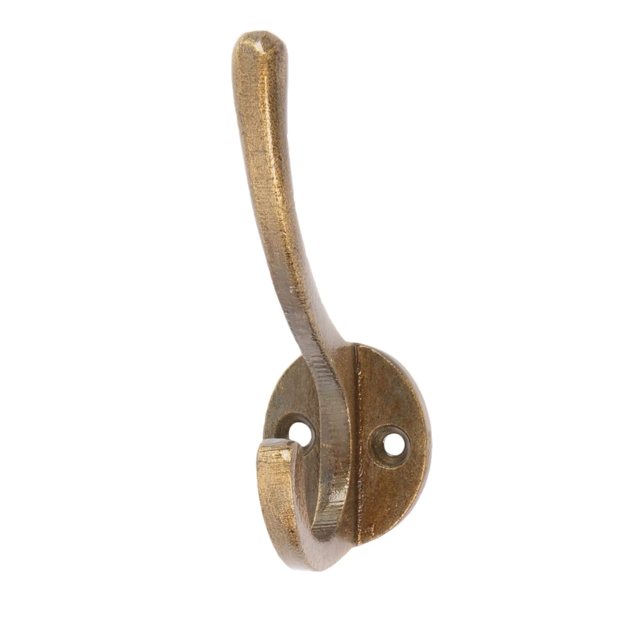 25mm x 80mm Hat & Coat Hook - By Hammer & Tongs