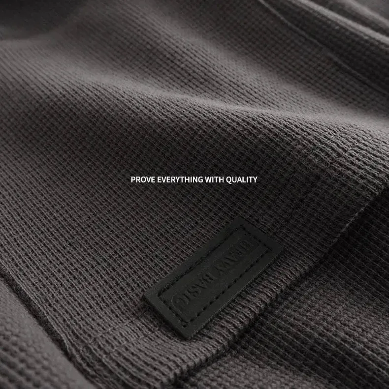 300gsm Heavyweight Casual Loose Waffle Shorts