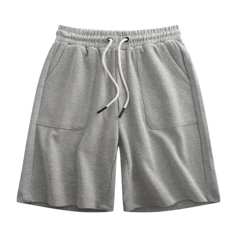 300gsm Heavyweight Casual Loose Waffle Shorts