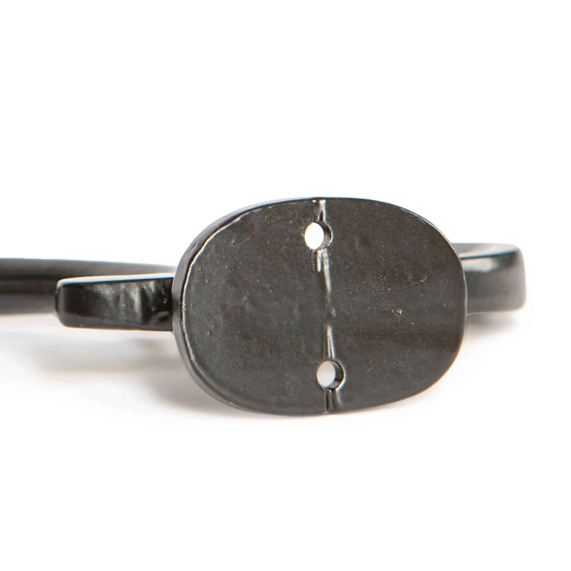 30mm x 130mm Ornamental Hat & Coat Hook - By Hammer & Tongs