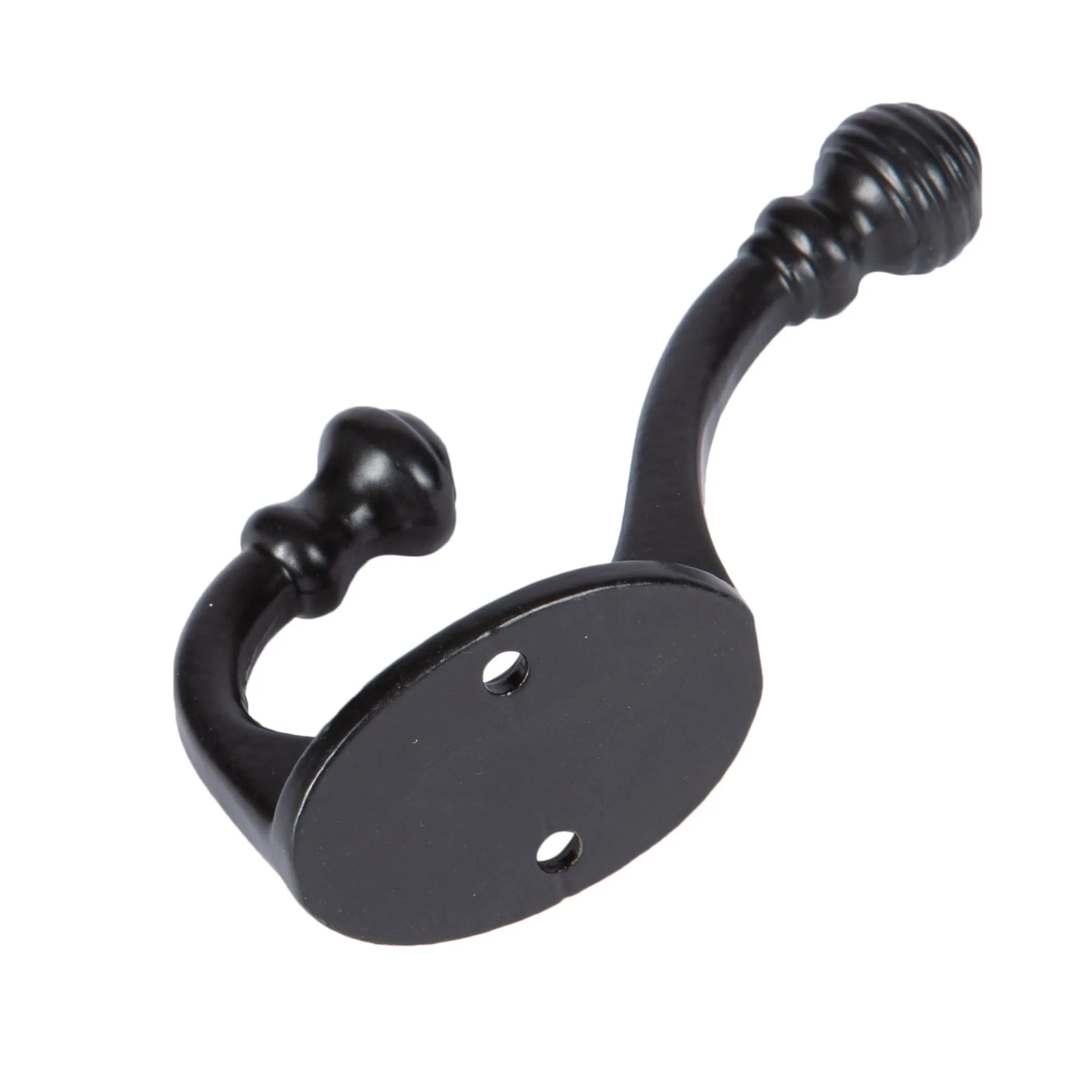 30mm x 95mm Ball End Hat & Coat Hook - By Hammer & Tongs