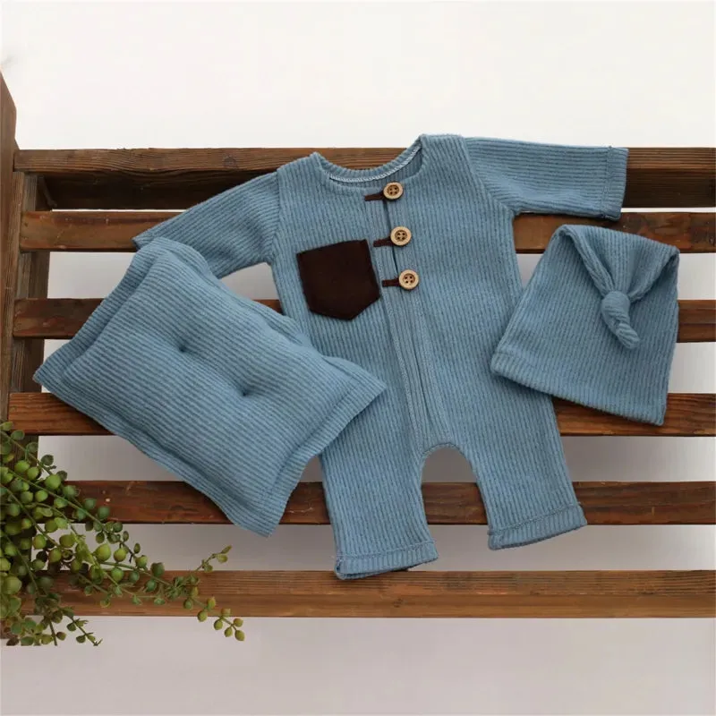 3Pcs/Set Baby Bodysuit & Pillow Costume
