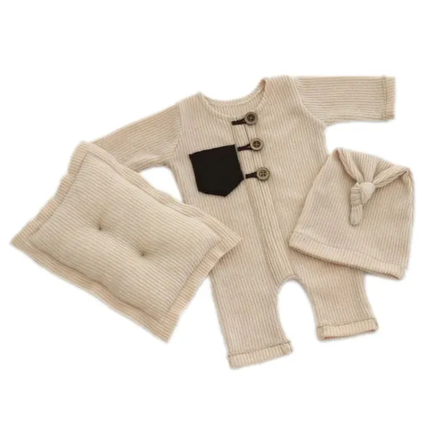 3Pcs/Set Baby Bodysuit & Pillow Costume