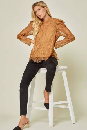 A-Line Lace Blouse