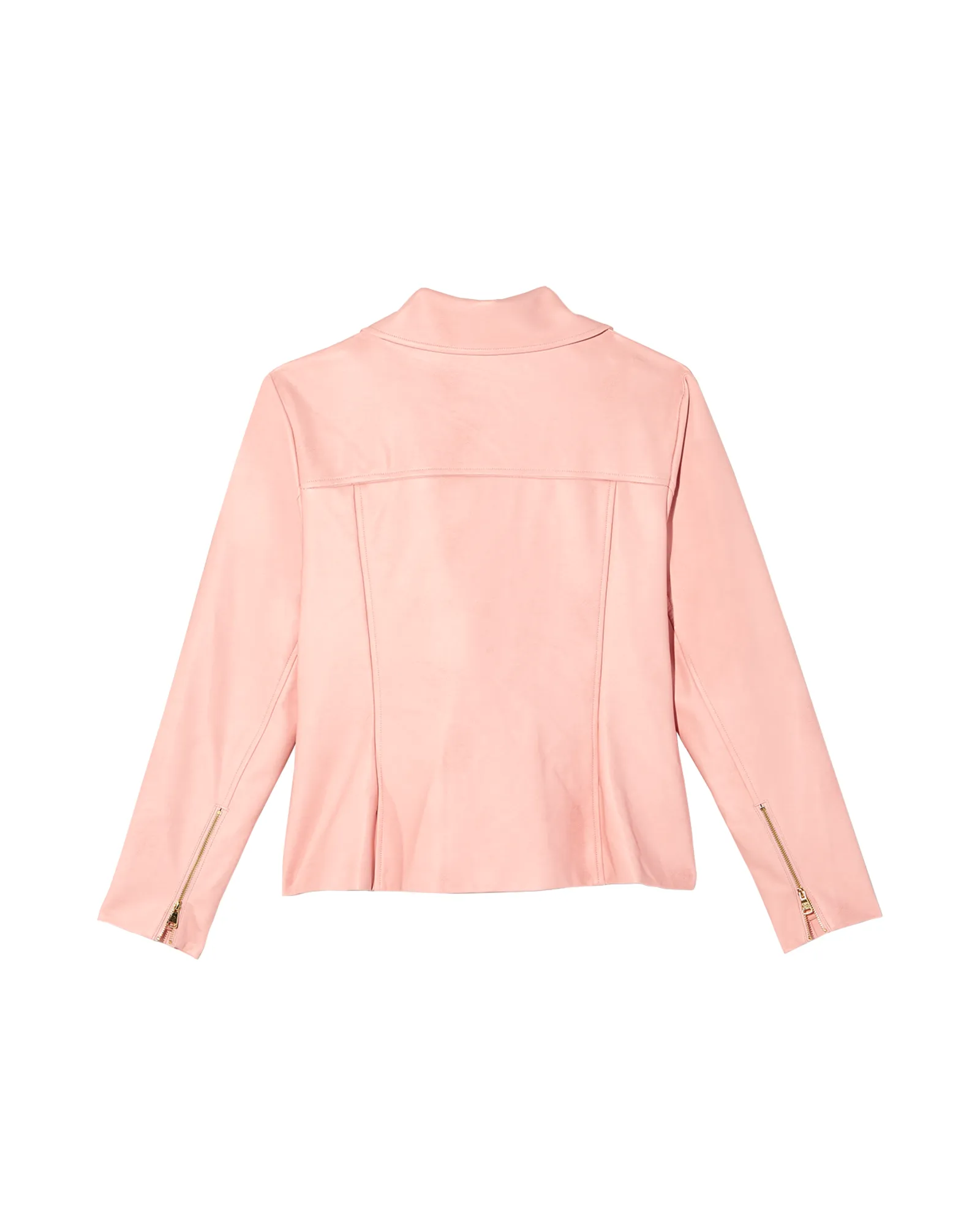 Basil Moto Jacket | Pink