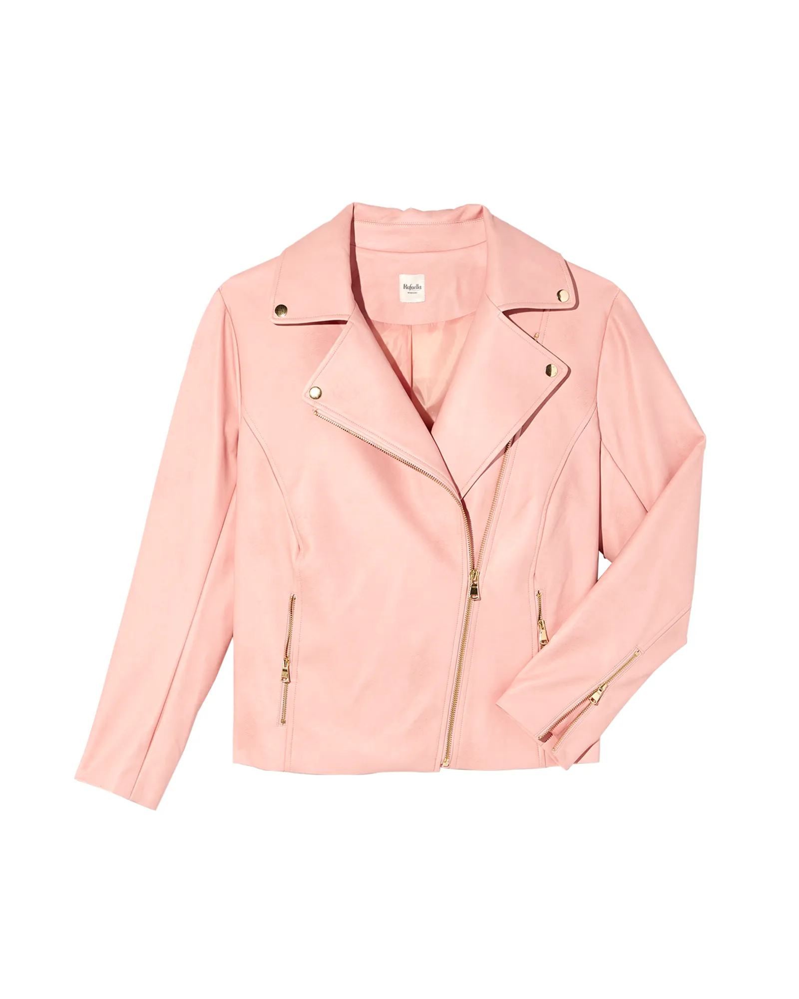 Basil Moto Jacket | Pink
