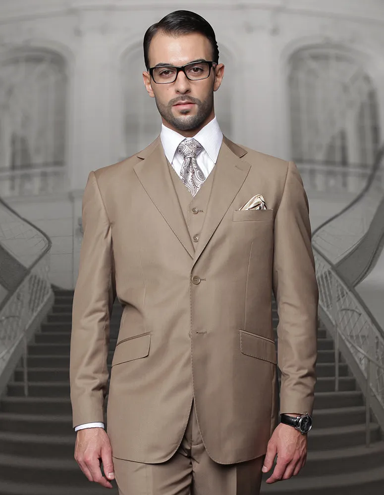 BAYER BRONZE REGULAR FIT 3 PC SUIT