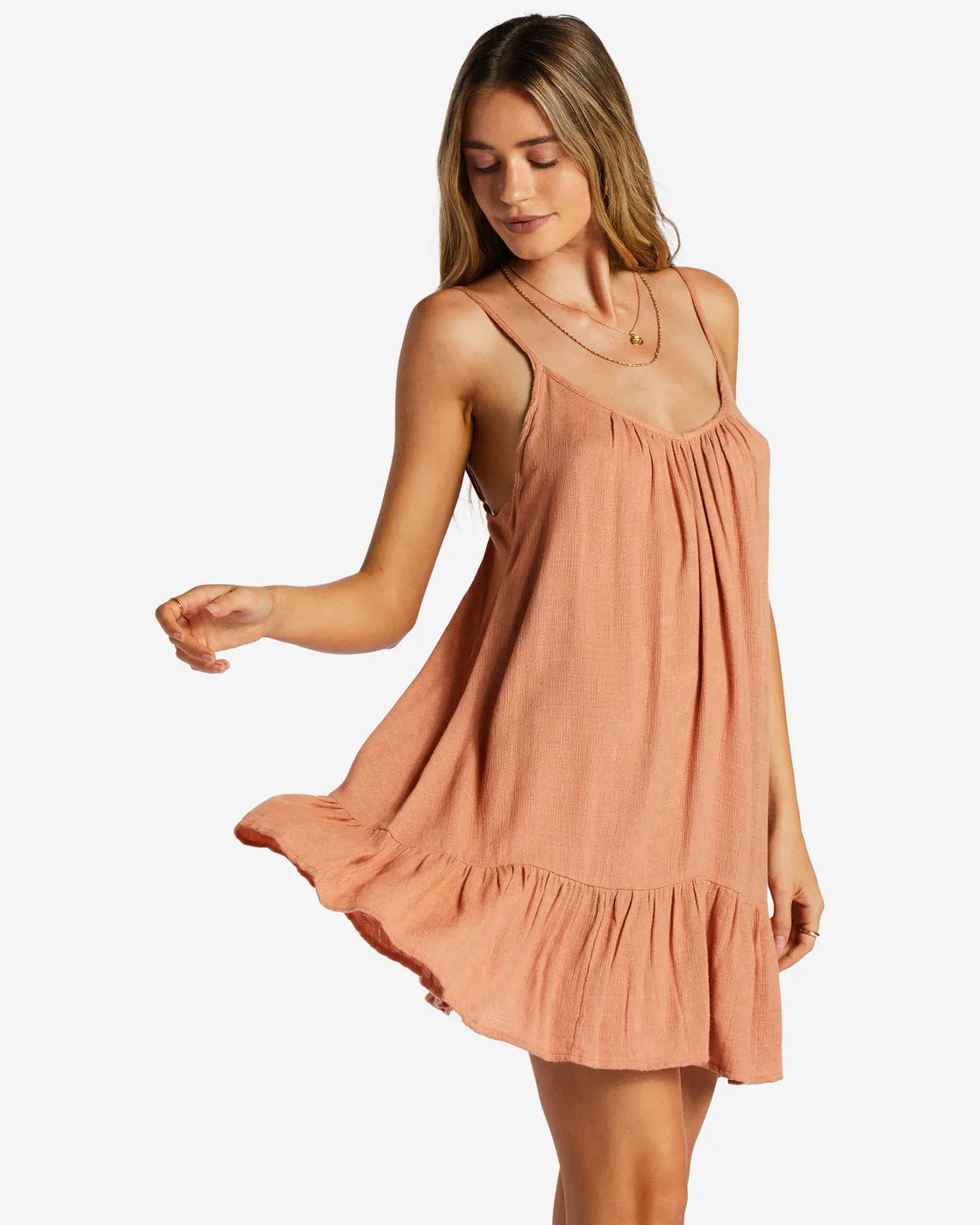 Beach Vibes Beach Cover-Up - Rose Dawn