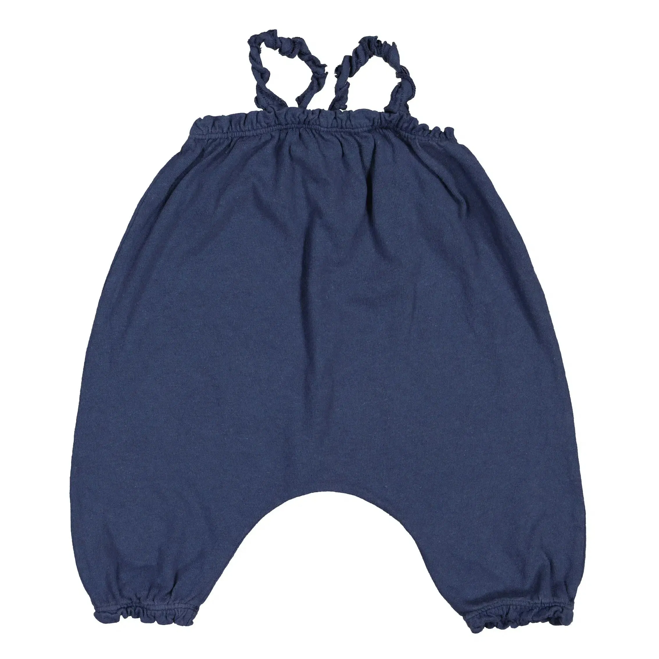 Bean's (Barcelona) - Cotton Linen Romper - Denim Blue