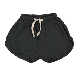 Bean's (Barcelona) - Organic Muslin Shorts - Charcoal