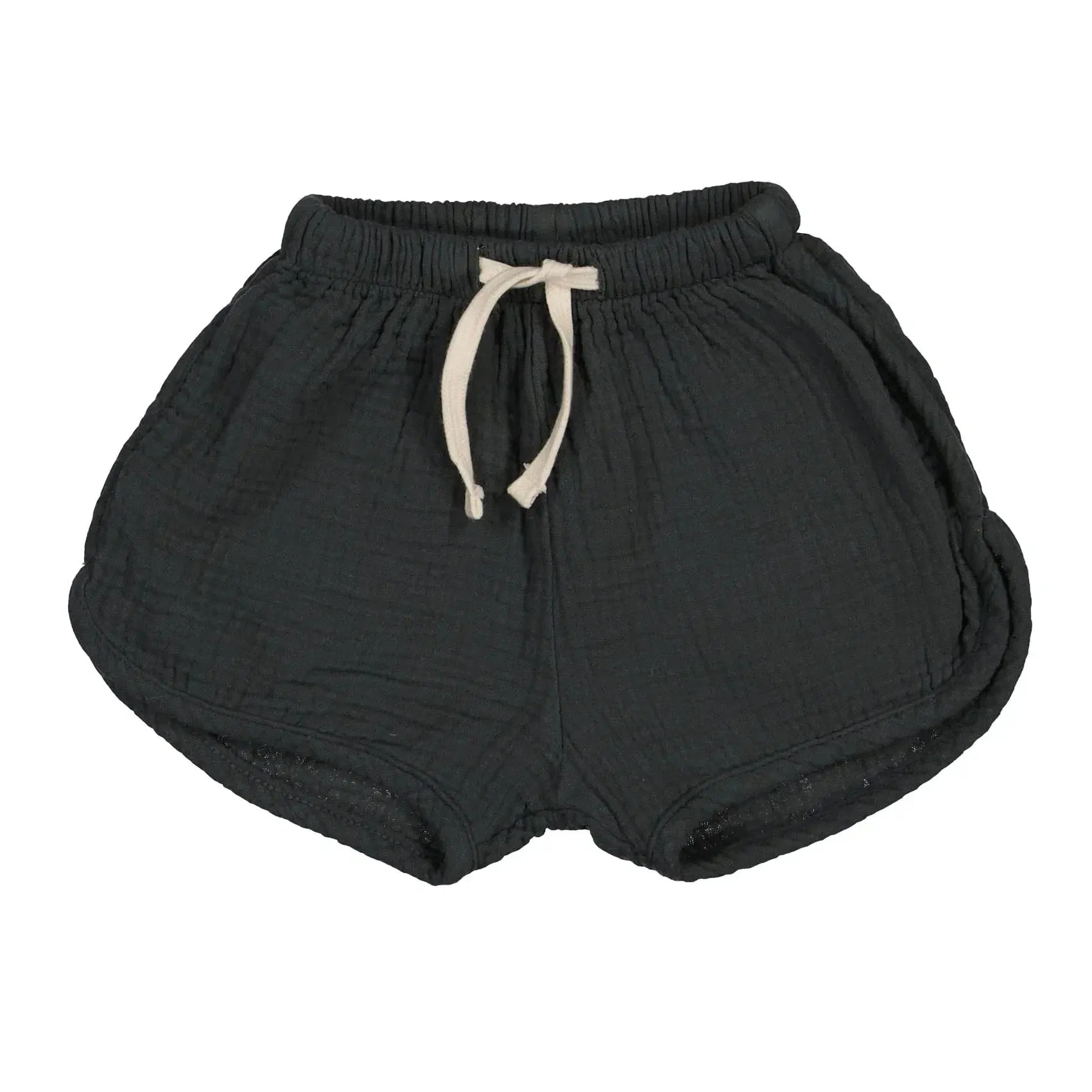 Bean's (Barcelona) - Organic Muslin Shorts - Charcoal
