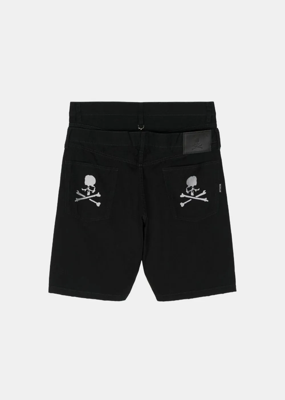 Black Denim Shorts