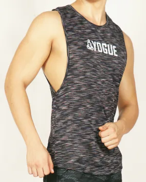 Black Texture Yogue Tank