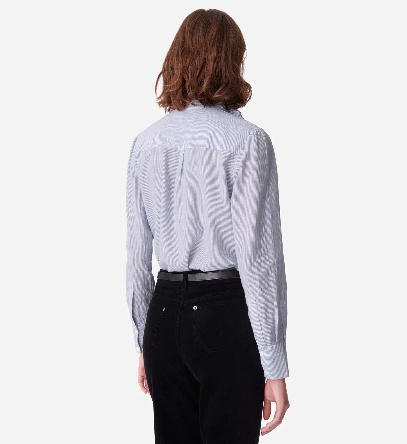 Blouse Nicolas - White Et Blue