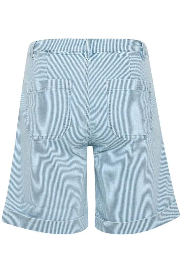 BLUE SHORTS WITH POCKETS