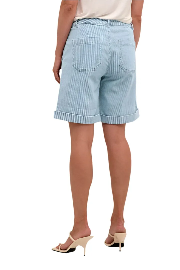 BLUE SHORTS WITH POCKETS