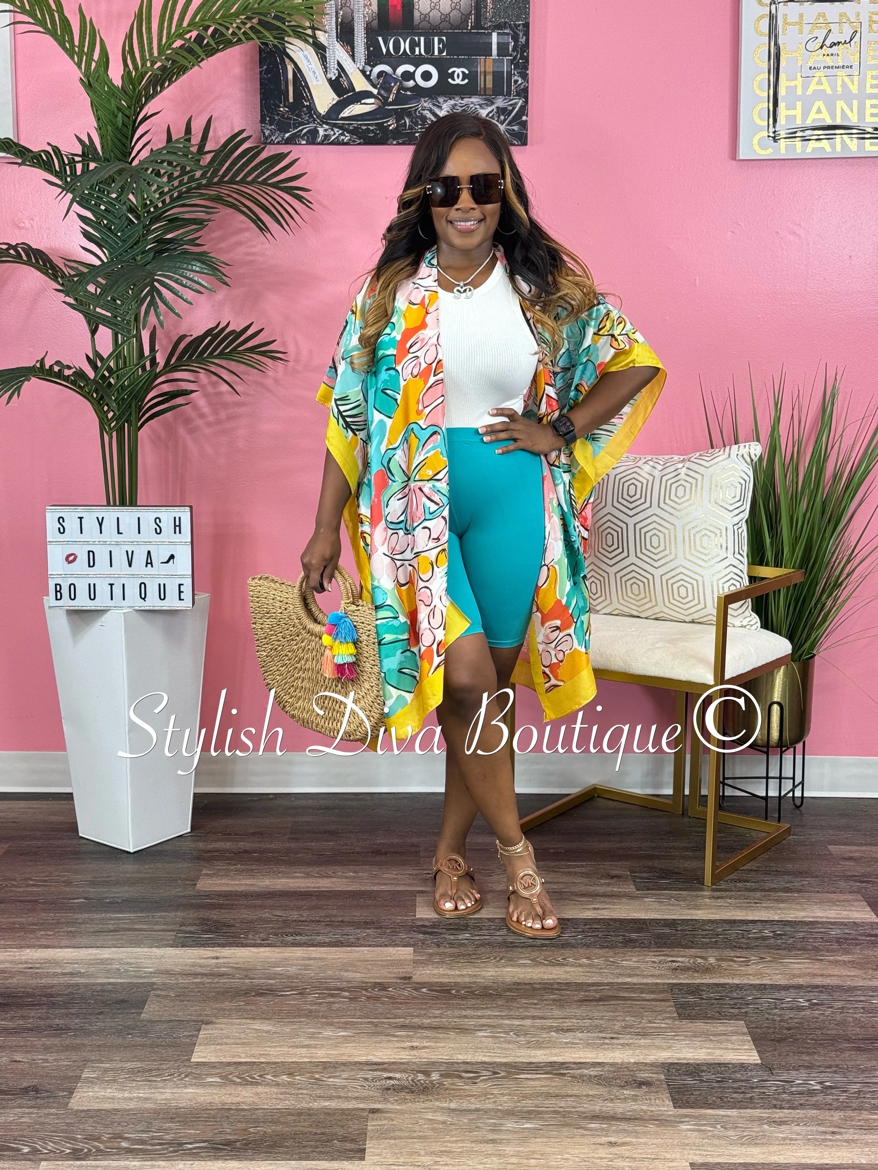 Butter Soft Biker Shorts up to 3XL (Jade)