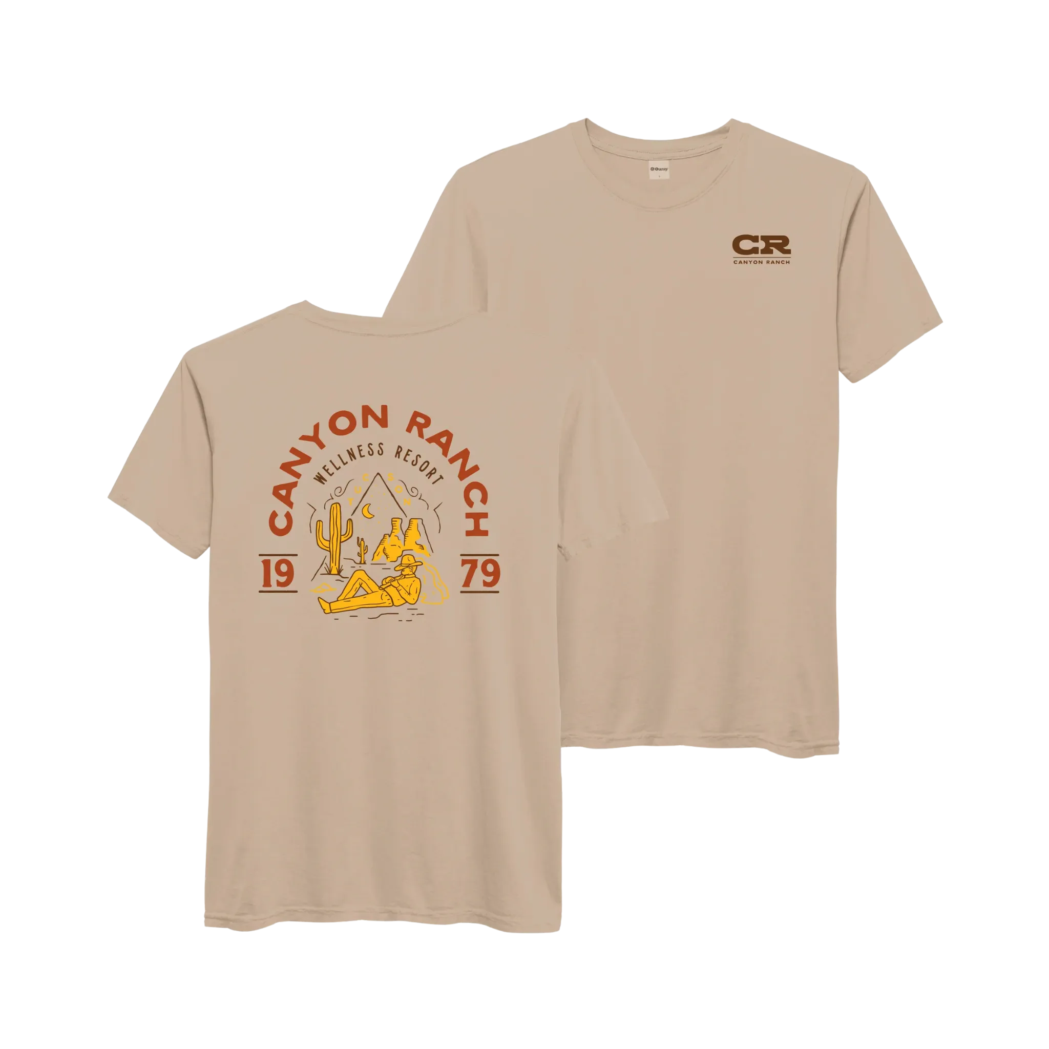 Canyon Ranch Cowboy Tee Tan