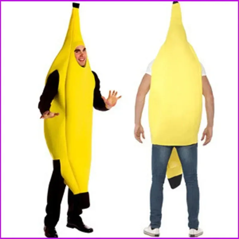 Carnival Cosplay Sexy Banana Clothing Funny Stylish Frock Novelty Attire