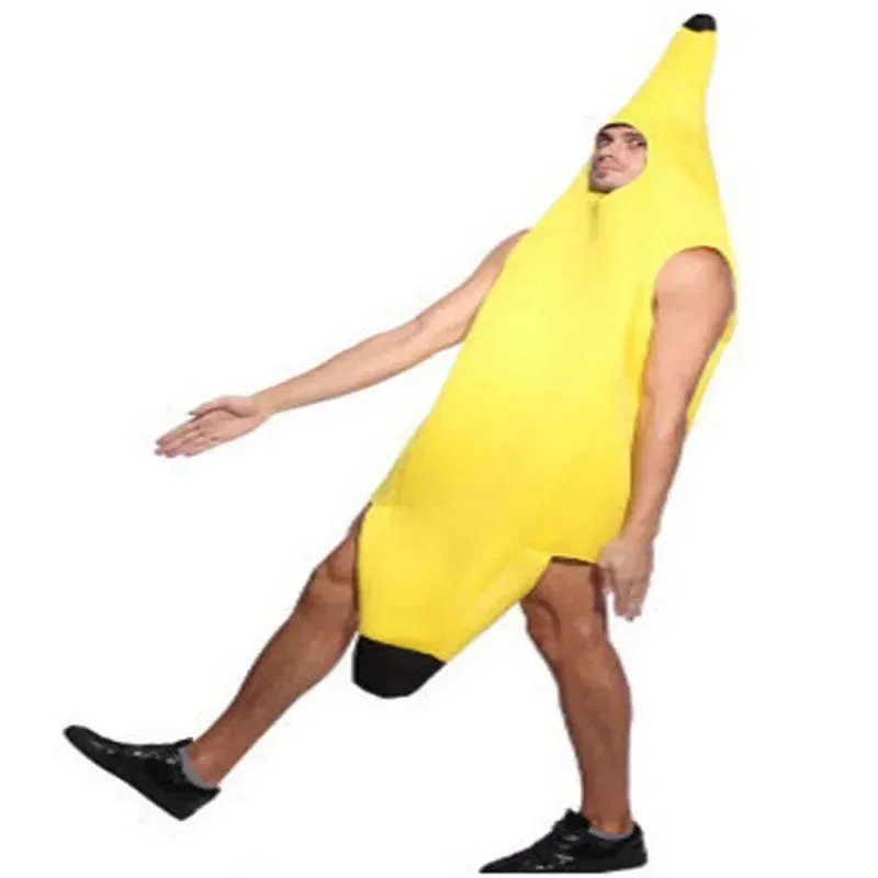 Carnival Cosplay Sexy Banana Clothing Funny Stylish Frock Novelty Attire