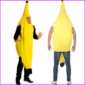 Carnival Cosplay Sexy Banana Clothing Funny Stylish Frock Novelty Attire