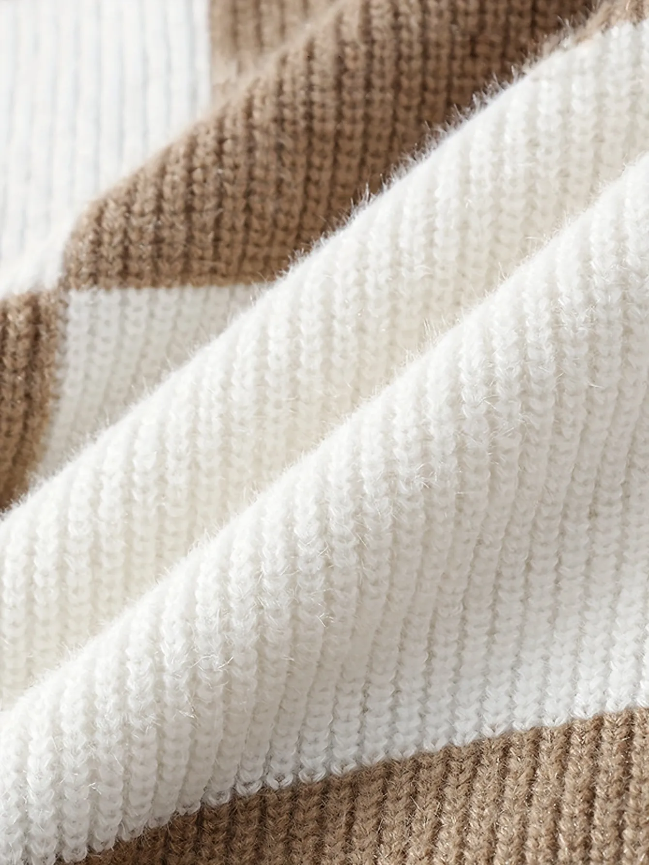 ChicMy-Fall Outfits -Valentine's Day gift Cool Knitted Sweater For Men, Men's Casual Retro Striped Pullover Knit Sweater Streetwear For Winter Fall, As Gifts