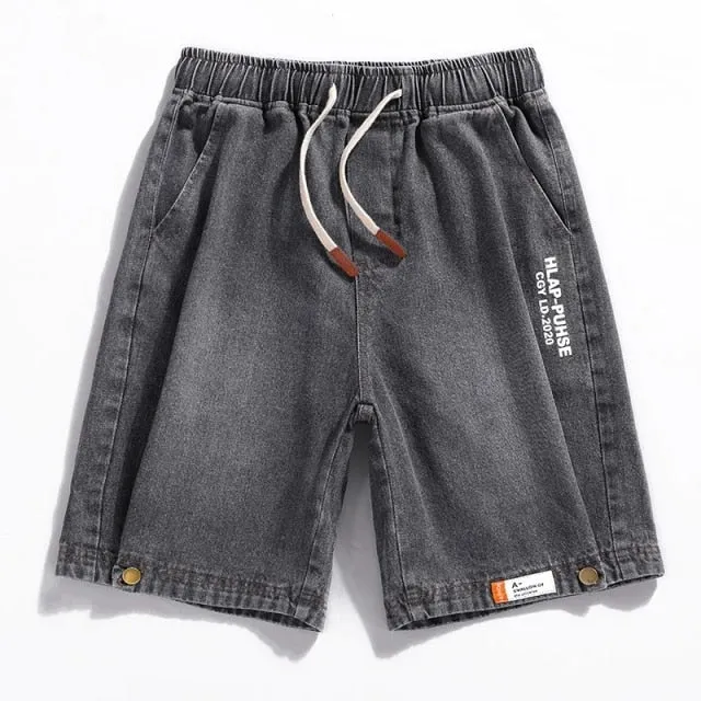 Cotton Jeans Shorts