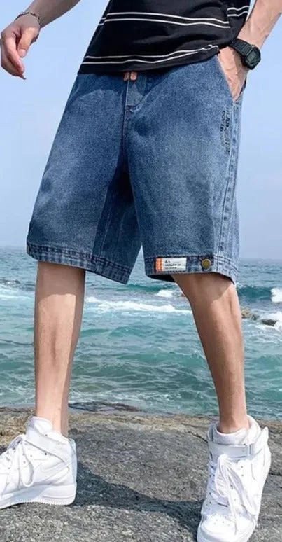Cotton Jeans Shorts