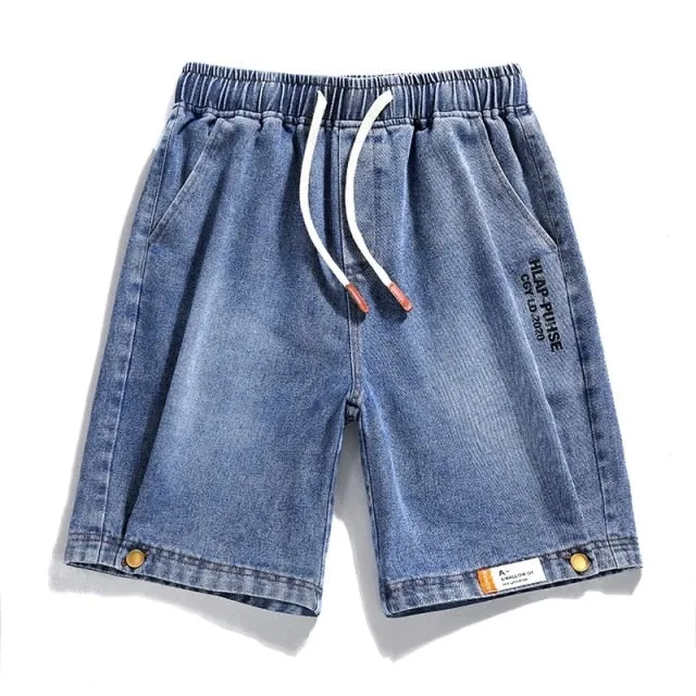 Cotton Jeans Shorts
