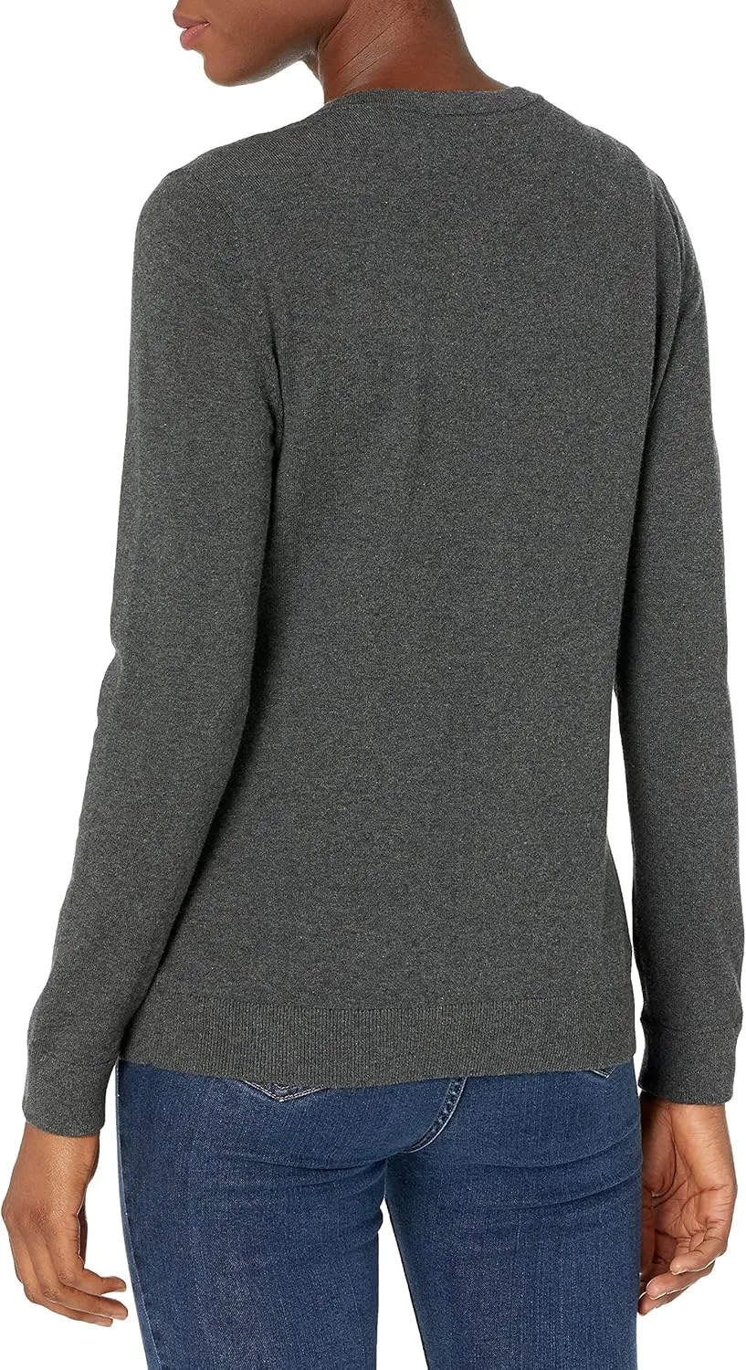 Cutter & Buck Women's Soft Cotton Blend Lakemont Long Sleeve Cardigan Sweater