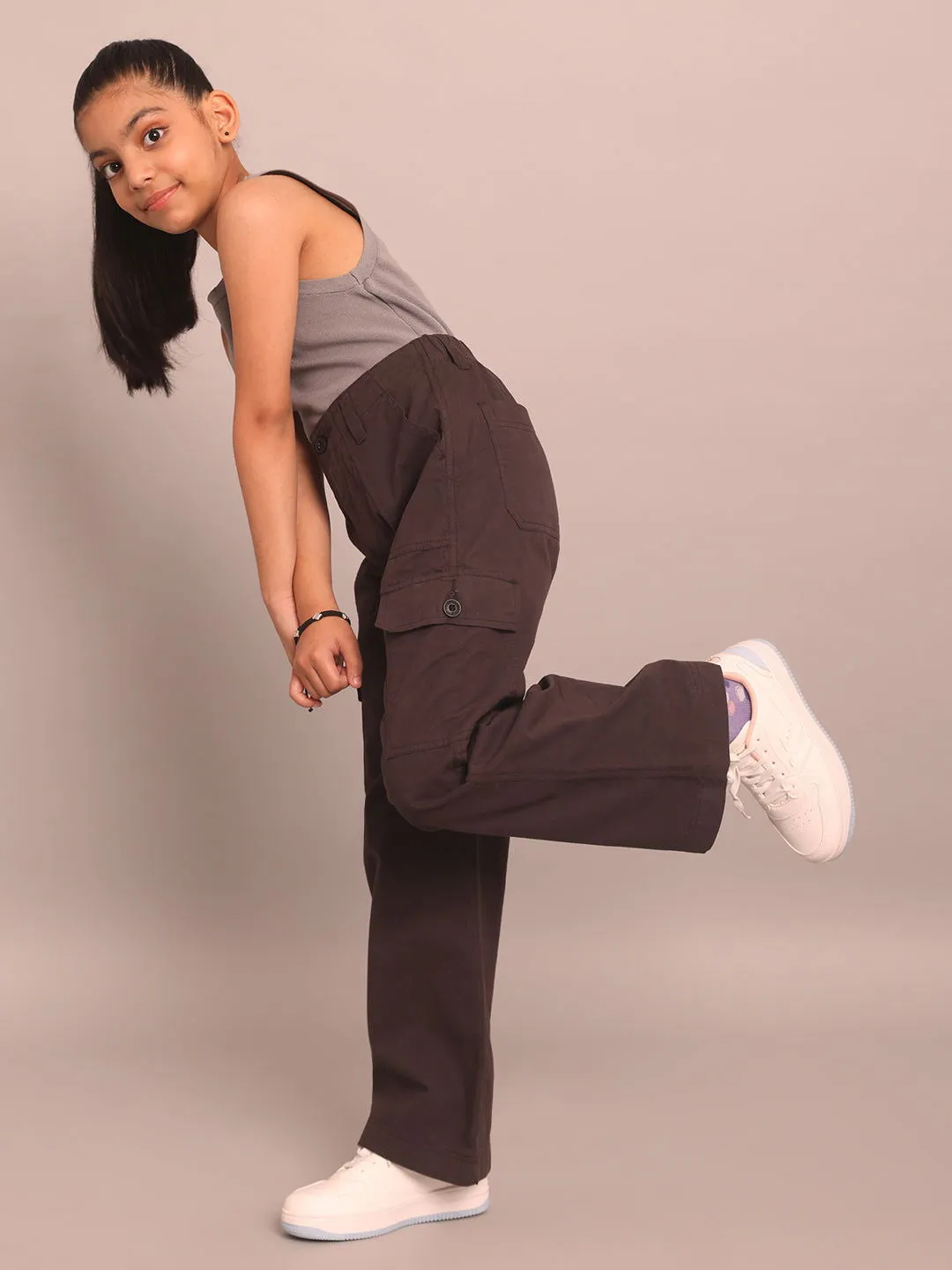 Dark grey cargo pants