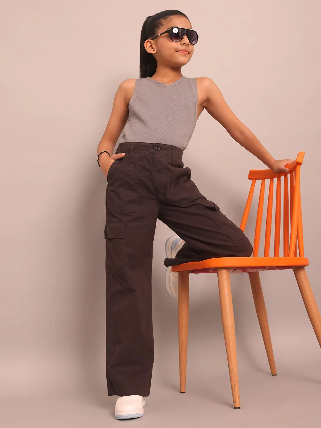 Dark grey cargo pants