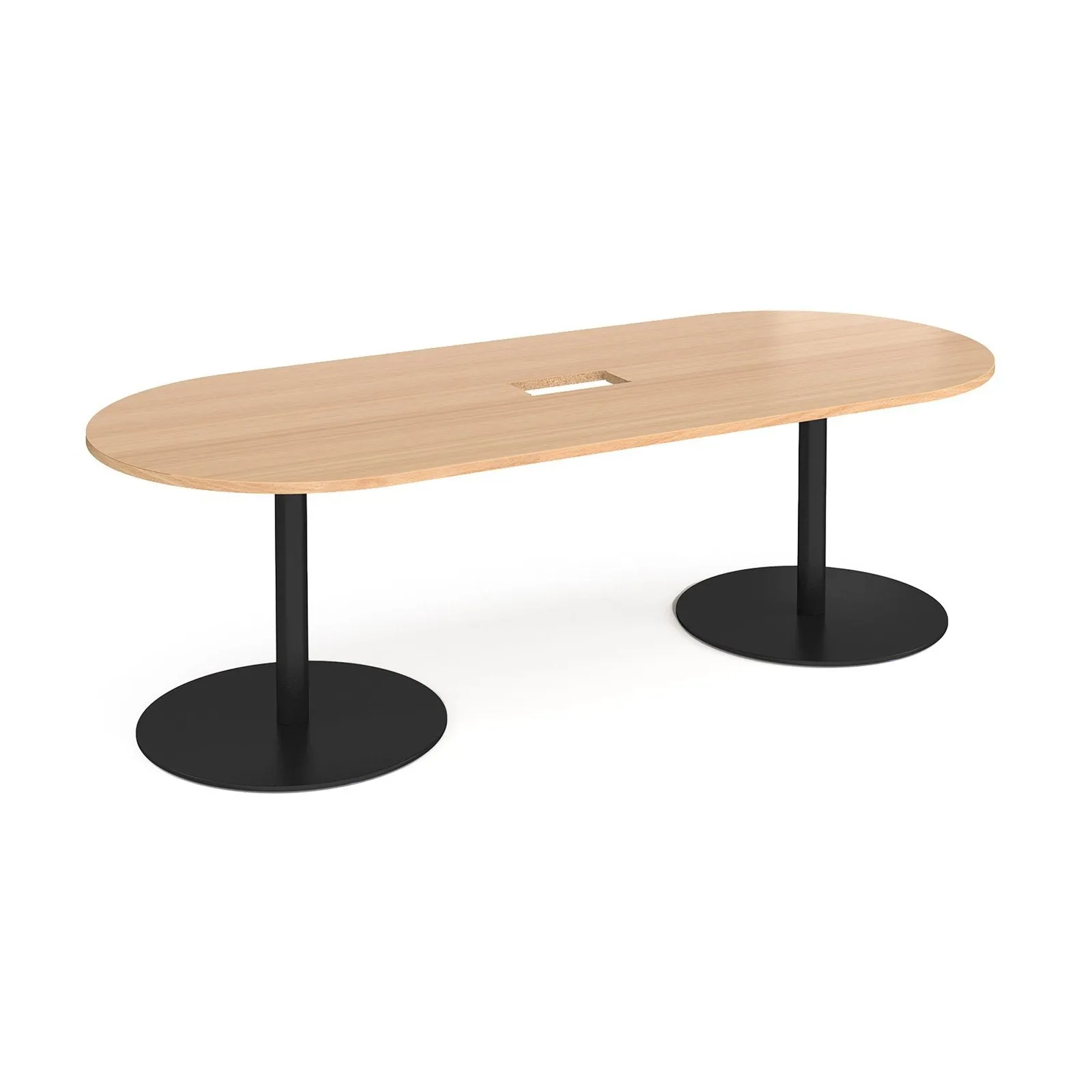 Eternal radial end boardroom table