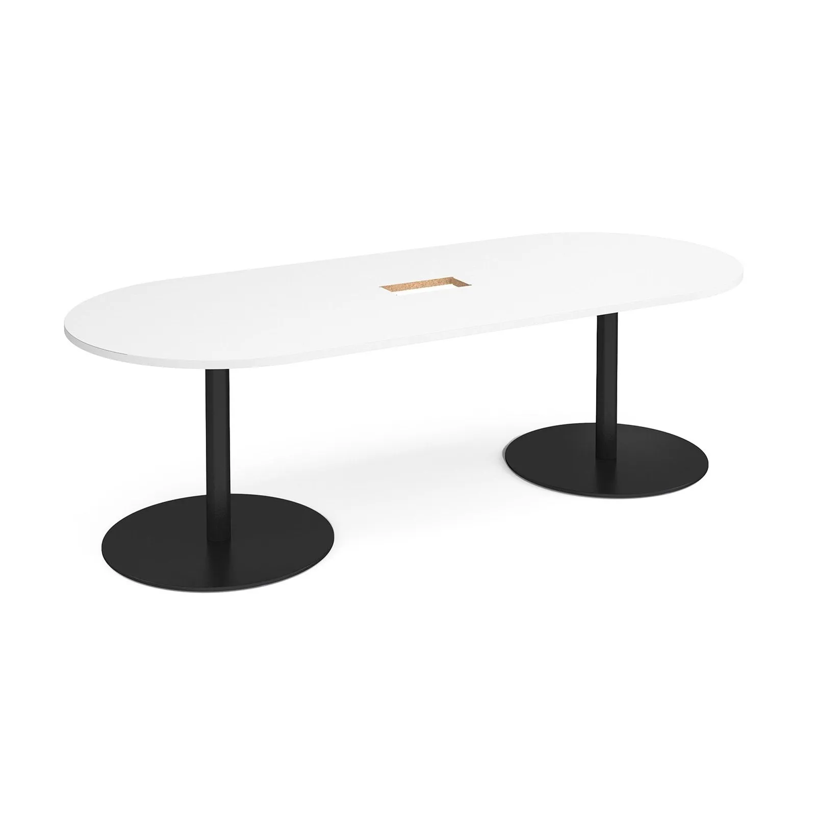 Eternal radial end boardroom table