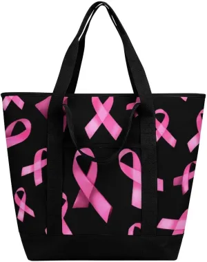 Fashionable Commuter Tote Bag Large Insulated Work Handbag
