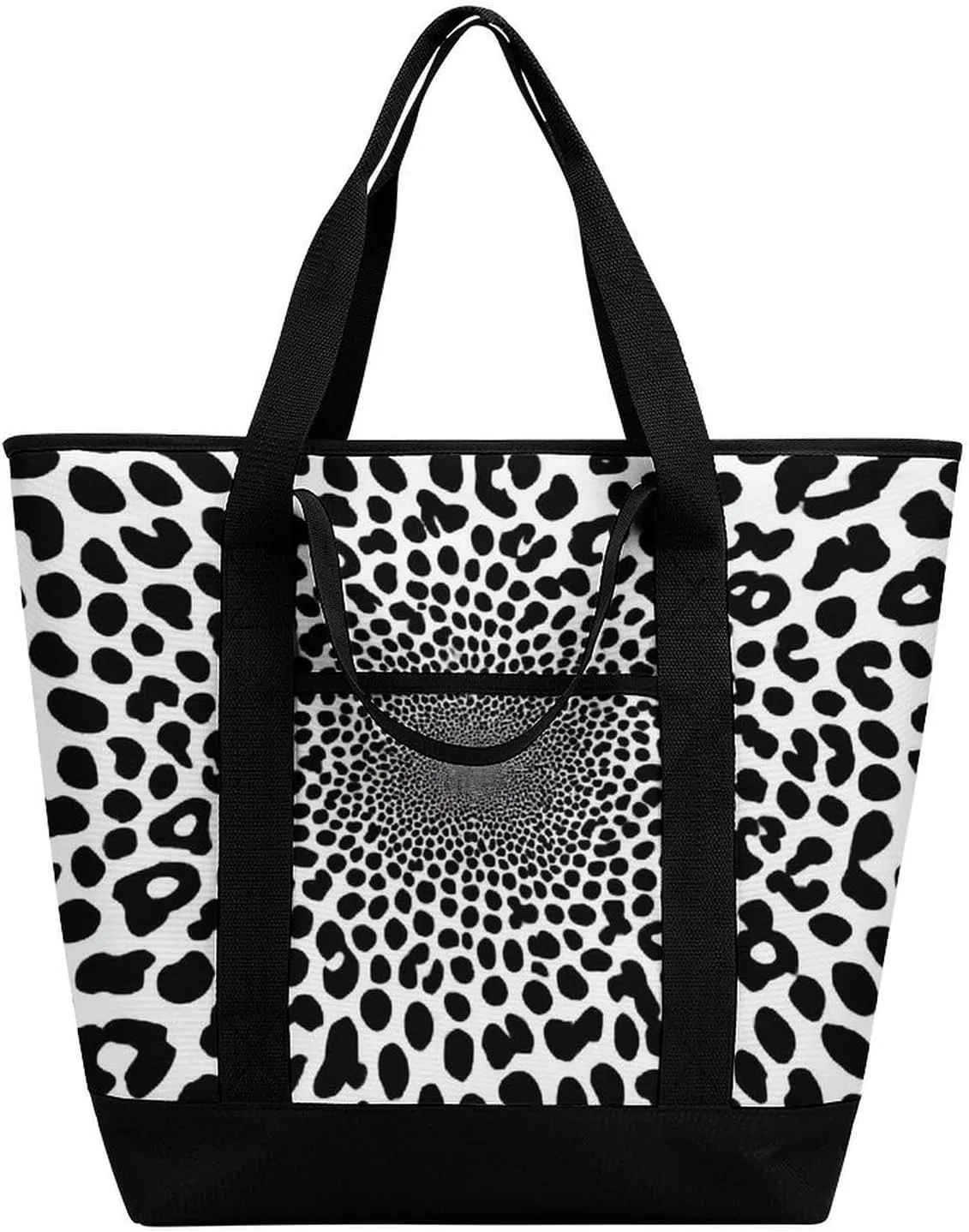 Fashionable Commuter Tote Bag Large Insulated Work Handbag