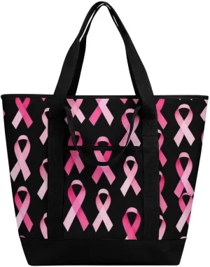Fashionable Commuter Tote Bag Large Insulated Work Handbag