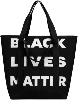 Fashionable Commuter Tote Bag Large Insulated Work Handbag