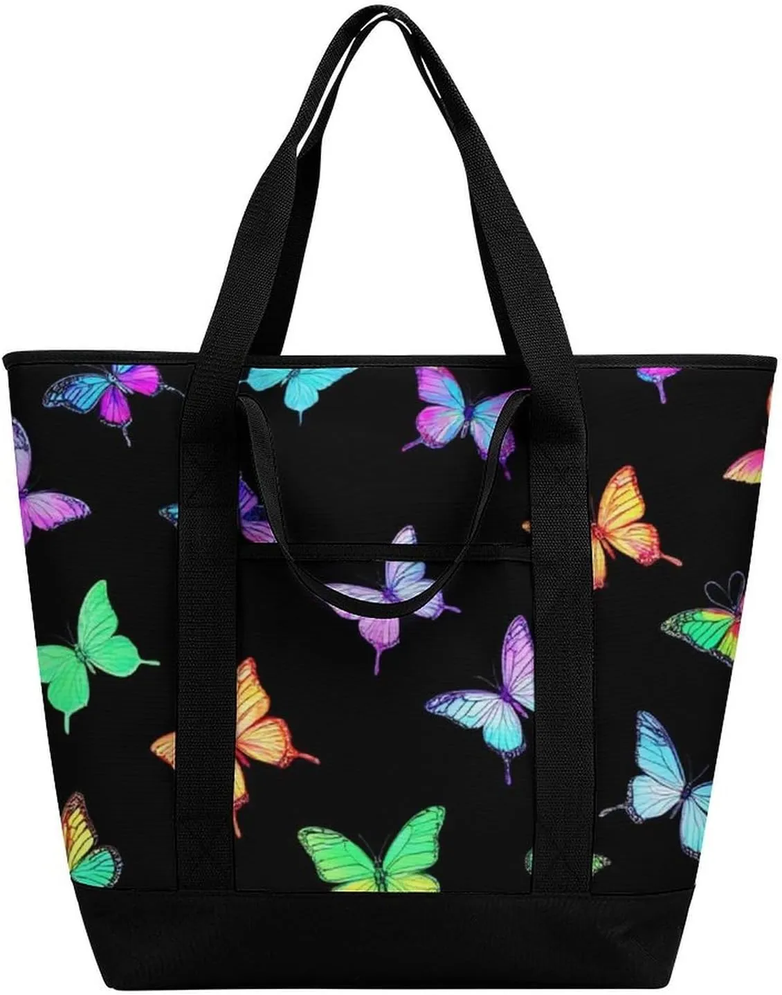 Fashionable Commuter Tote Bag Large Insulated Work Handbag