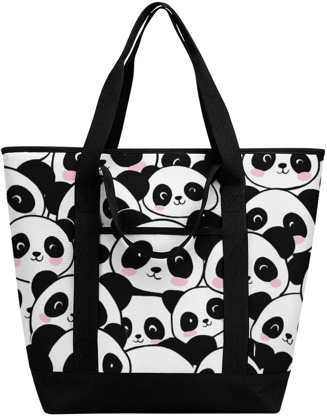 Fashionable Commuter Tote Bag Large Insulated Work Handbag