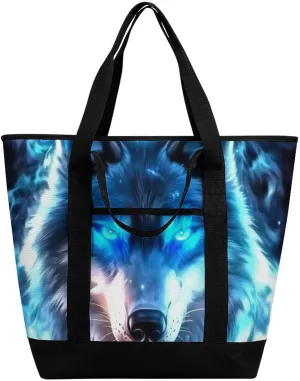 Fashionable Commuter Tote Bag Large Insulated Work Handbag